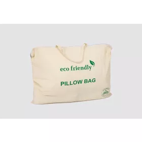 Sac de pernă, bumbac, 65 × 85 cm, culoare naturală