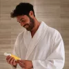 Halat de baie ușor Finesse Alb XL, 270 g