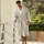 Hamptons halat de baie Gri XL