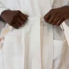 Zen halat de baie Alb XL, 220 g