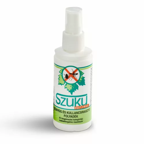 SZUKU DEET-FREE repelent pentru țânțari și căpușe – 50 ml