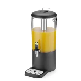 HENDI UNIQ dozator pentru suc – negru, 8 L