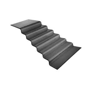   Vetro suport pentru bufet – 7 niveluri, negru, 68 x 25,5 x 20 cm