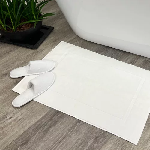 Covor de baie confortabil alb 50x80, 700 g