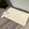Covor de baie confortabil fildeș 50x80, 700 g