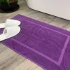 Covor de baie confortabil mov 50x80, 700 g