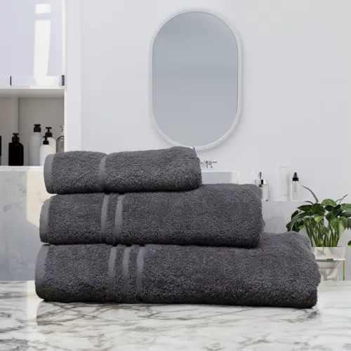 Prosop confortabil gri ardezie 100x170cm, 450 g