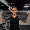 Prosop confortabil pentru încălzire gri ardezie 30x85cm, 450 g