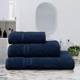 Prosop confortabil bleumarin 50x90cm, 450 g