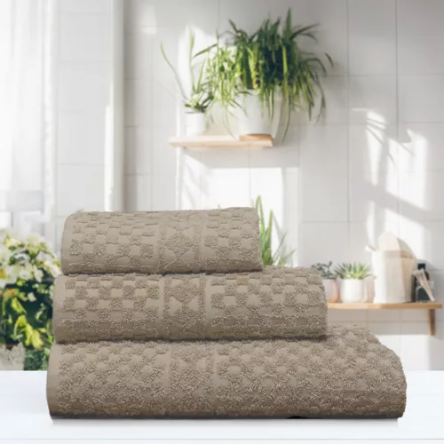 Serenity Spa prosop gofrat Pietricică 50x90cm, 450 g