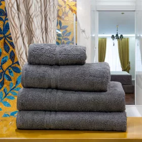 Prosop SmartKnit® Gri ardezie 70x130cm