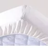 PROTECȚIE PENTRU SALTEA IMPERMEABILĂ Cu elastic circular - Partea superioară din jerseu de bumbac  90x200 cm + 30cm