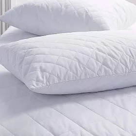   PROTECȚIE PENTRU PERNĂ / MATLASATĂ Pernă mică  40X50cm De hotel 50% bumbac - 50% poliester